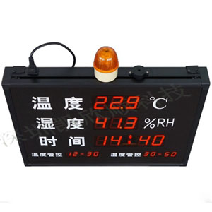 LED溫濕度報警顯示儀KXS823AJ俯視圖