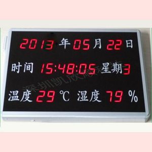 人民檢察院審訊室監(jiān)控改造采用凱欣順審訊溫濕度顯示儀